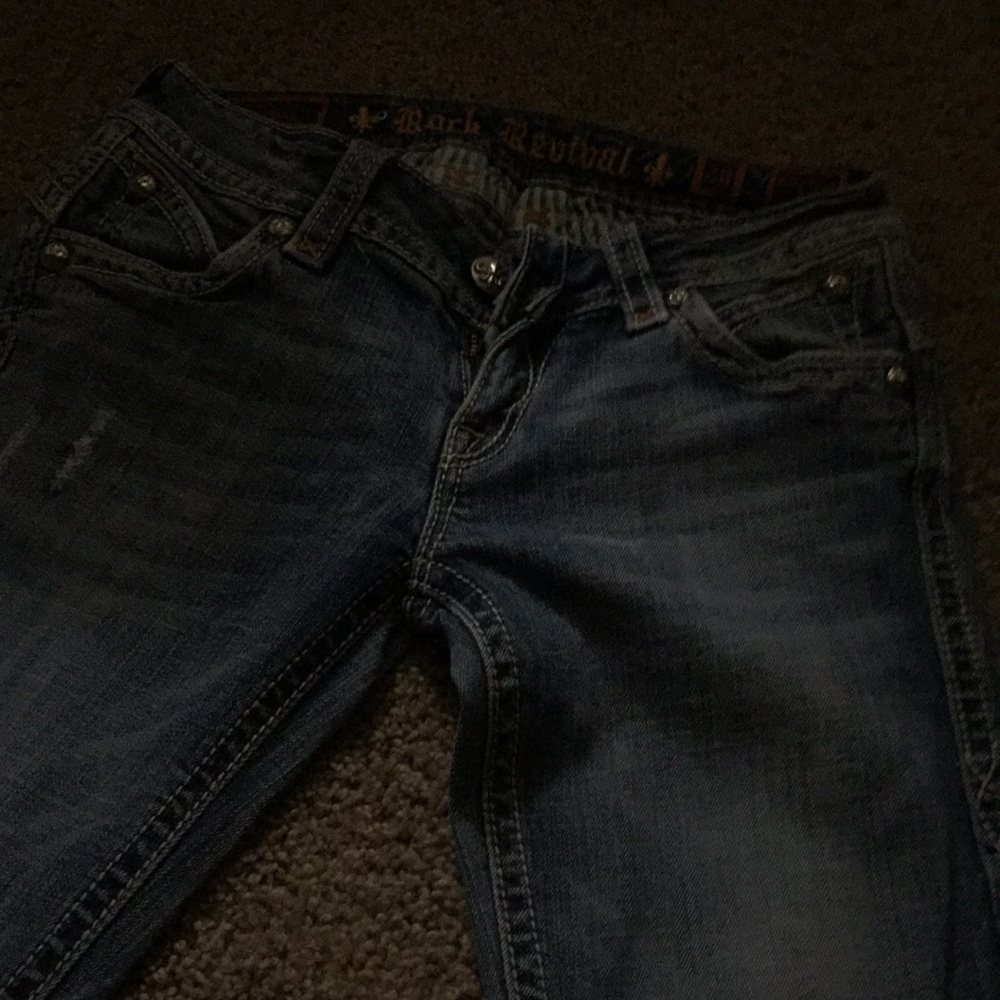 Rock Revival Jeans Stephanie Boot Cut Sz 28